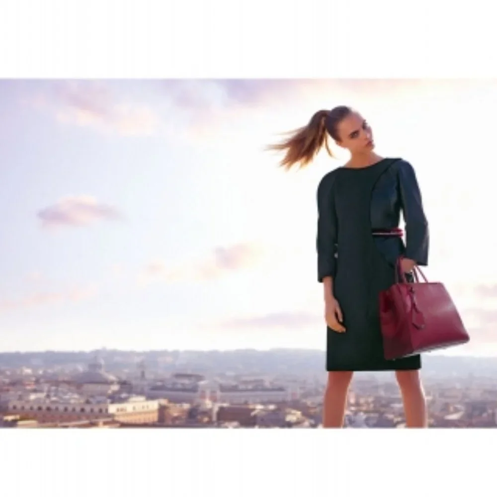 Authentic NWT Fendi 2 Jours Dark Red Leather Two Way Tote Shoulder Bag - Picture 2 of 11